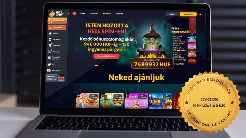 Hellspin online kaszinó főoldal