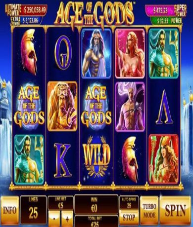 Játssz az Age of the Gods nyerőgéppel most ingyen a mostbet-apk-hungr.com oldalán!