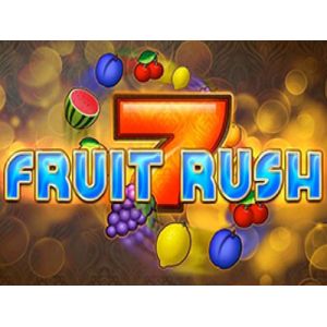 Fruit Rush nyerőgép a Gamomat logójával.