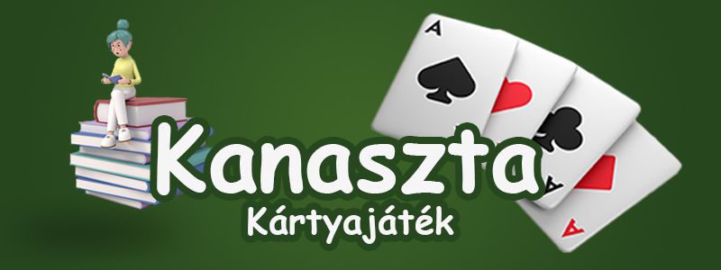 Általános információk a kanaszta kártyajátékról.