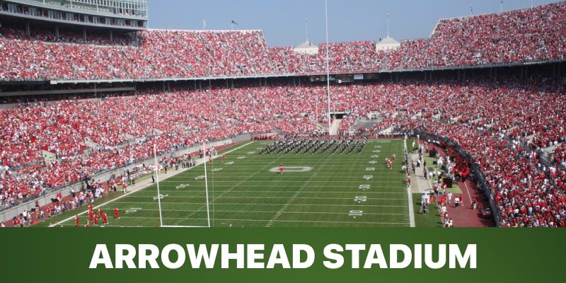 Arrowhead Stadion helyszín