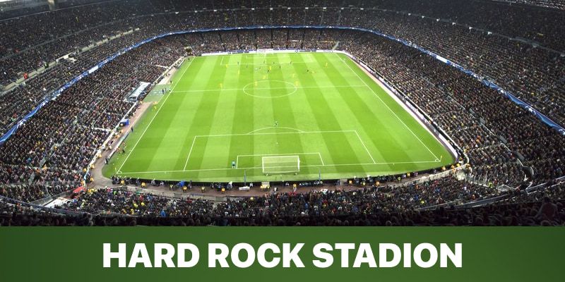 Hard Rock Stadion helyszín
