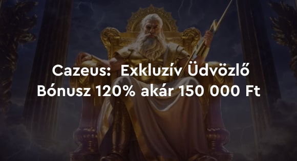 Cazeus kaszinó bónusz