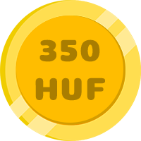 Minimális befizetés 350 HUF