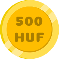 Minimális befizetés 500 HUF