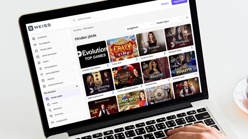 Weiss online kaszinó élő játékok oldala
