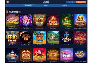 Bison Casino játékautomaták és játékok képernyőképe