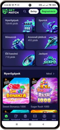 A letisztult felületen igazán könnyű navigálni.