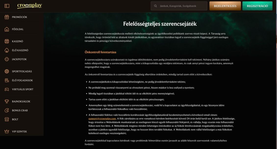 Üdvözlő bónusz: legfeljebb 100% akár 900.000 Ft + 350 IP + 1 Bonus Crab