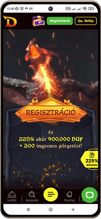 Általános információk a DragonSlots kaszinóról.