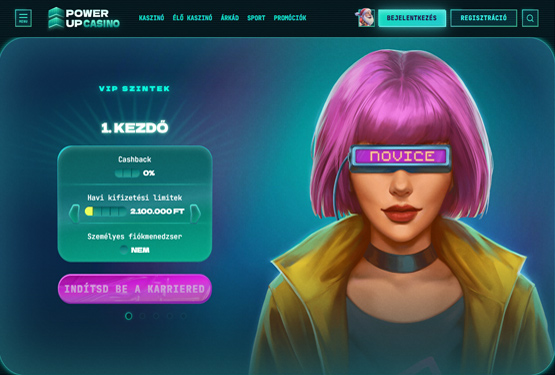 PowerUp Casino VIP