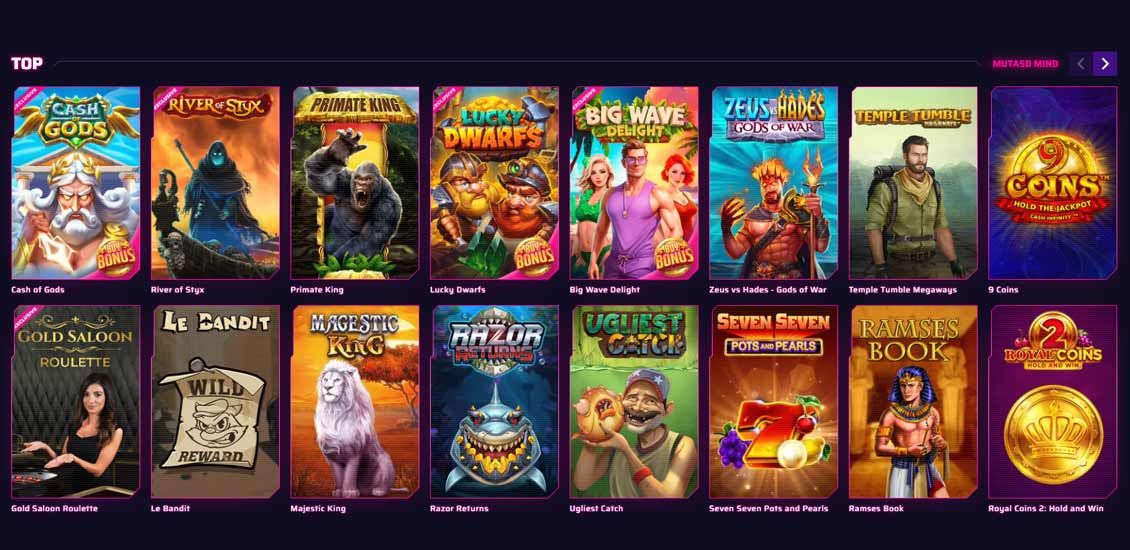 listája részek Roby Casino
