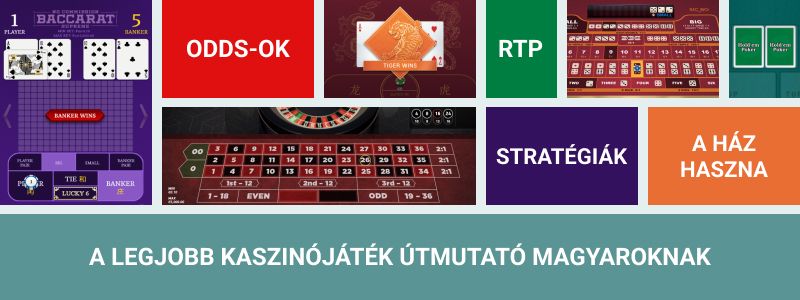 Mit tartalmaz a kaszinó játékok útmutatónk?