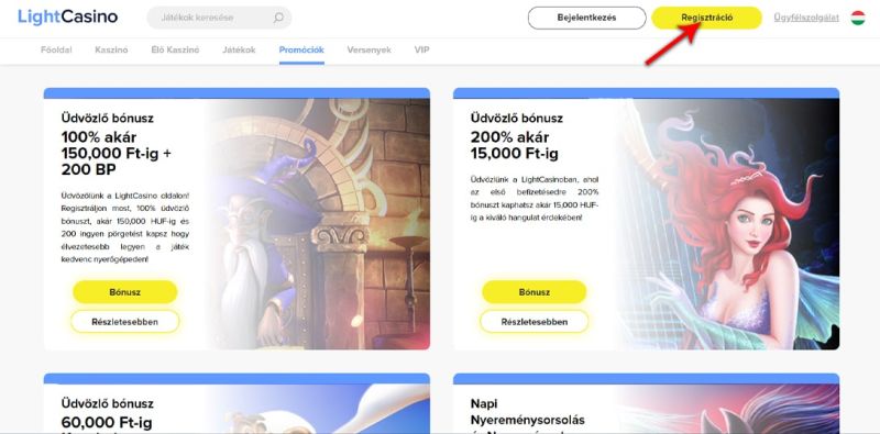 <strong>3. lépés</strong> – Válaszd a Befizetés fül t. Először a listából válaszd ki a Mastercard fizetési módot. Add meg a befizetni kívánt pénzösszeget, majd kattints a Befizetés (Deposit) gombra.