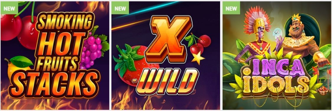 Az 1x2gaming játék kínálata